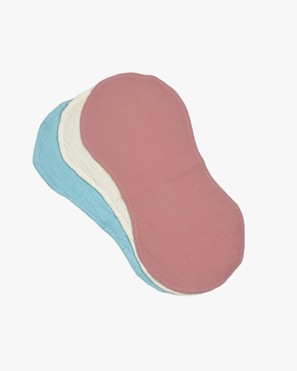 The Blush Set —  Burp Cloth x 3