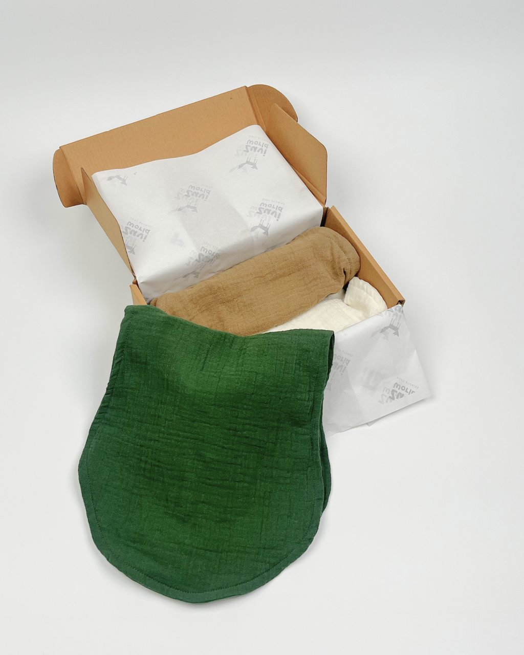 The Meadow Set —  Burp Cloth x 3