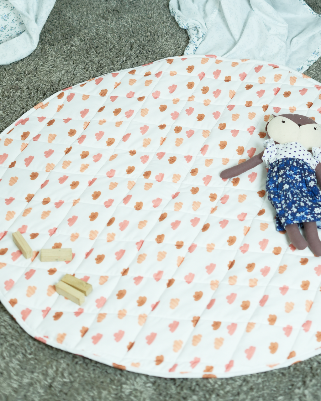 Drifting Clouds Play Mat