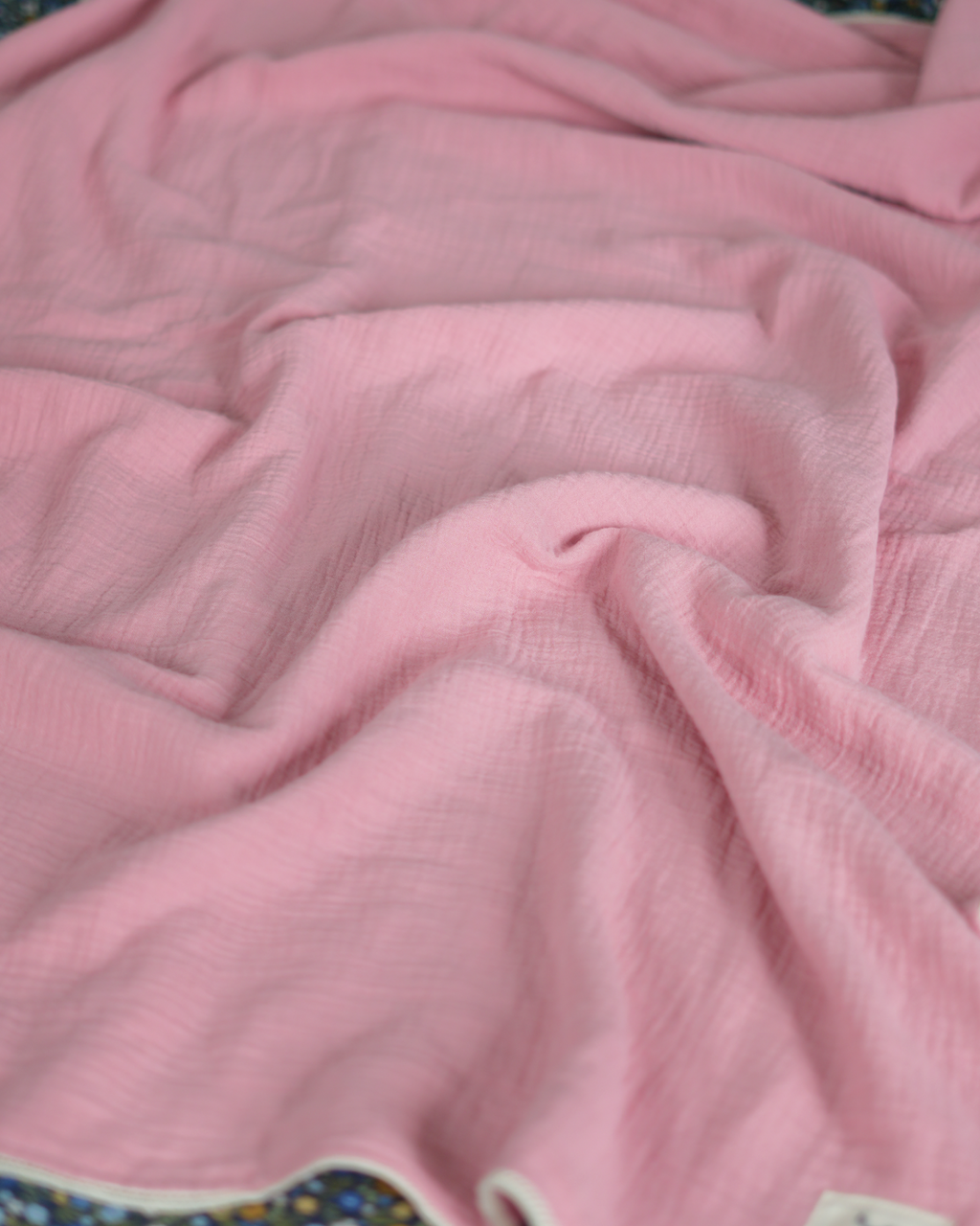 Blush Calm — Muslin Blanket