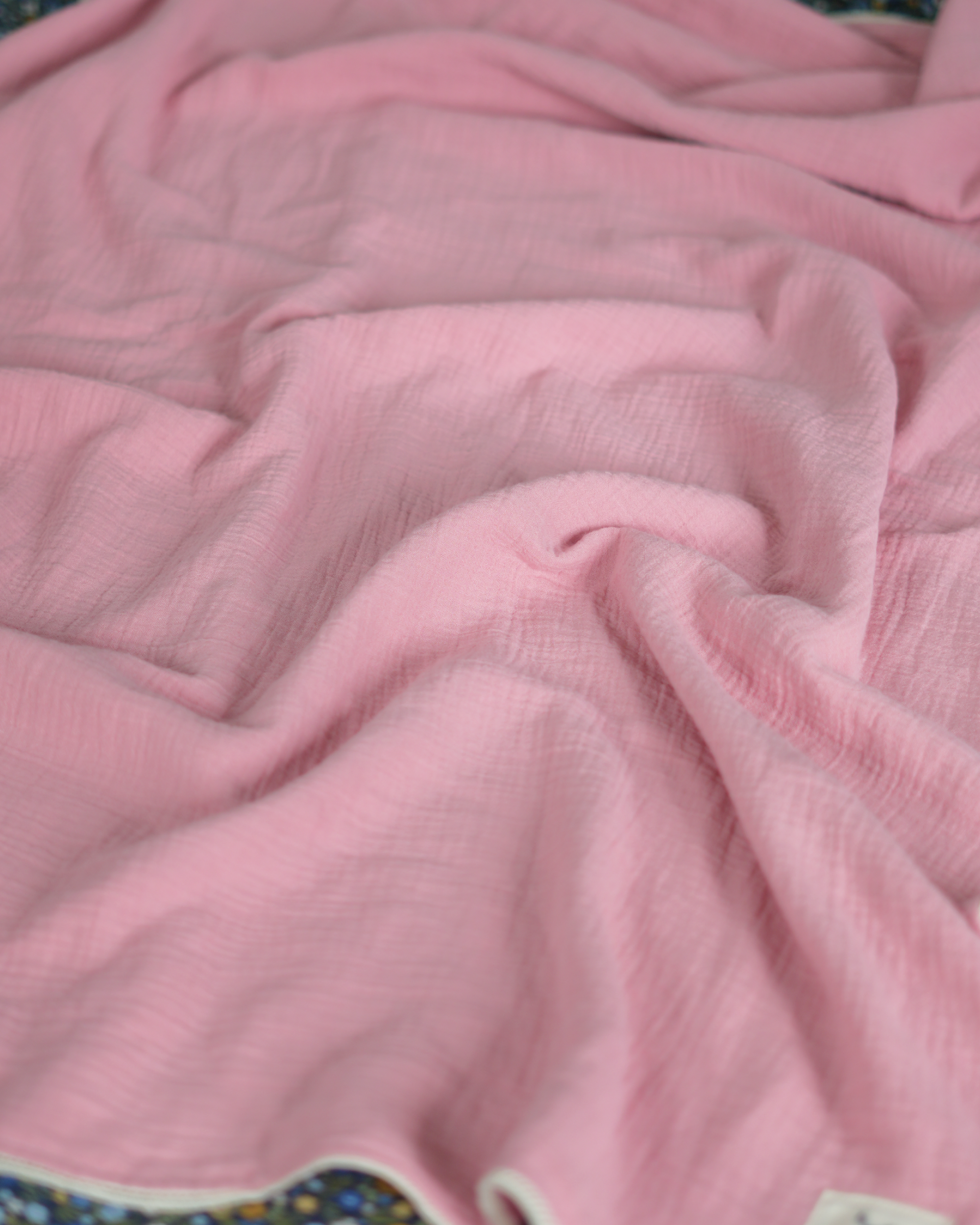 Blush Calm — Muslin Blanket