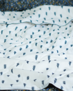 Deep Gove Swiss Cotton Quilt