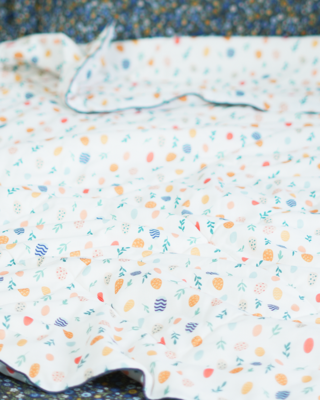 Fallen Leaf Swiss Cotton Quilt