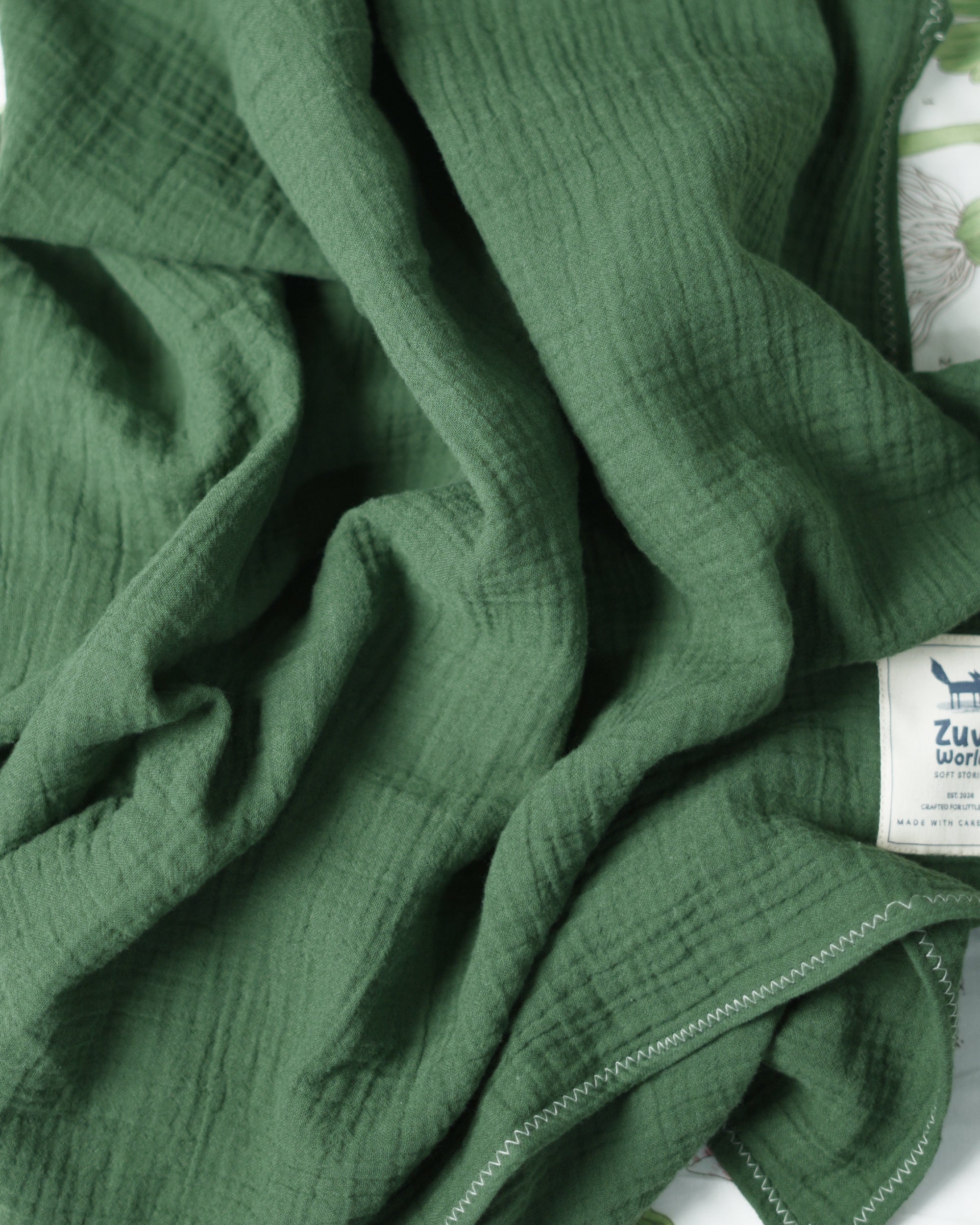 Deep Forest — Muslin Double Gauze Swaddle