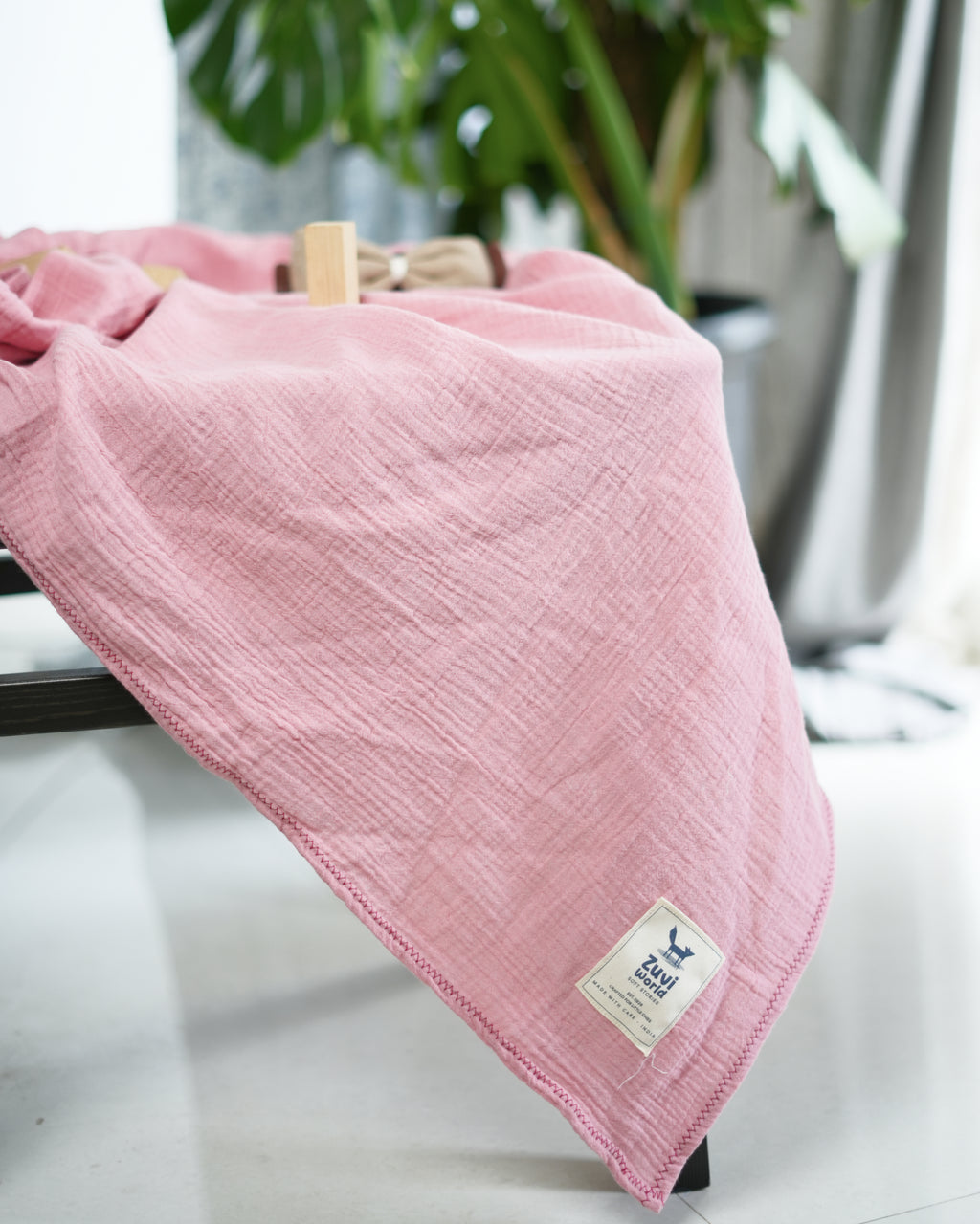 Blush Calm - Muslin Double Gauze Swaddle
