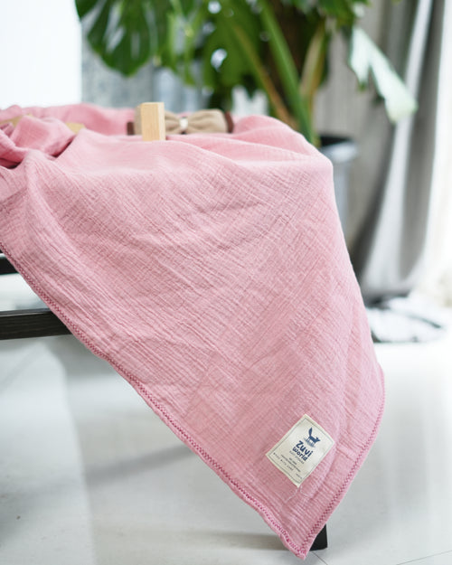 Blush Calm - Muslin Double Gauze Swaddle