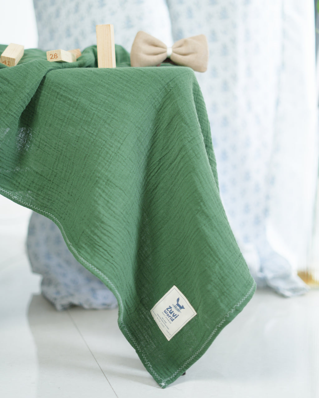 Deep Forest — Muslin Double Gauze Swaddle