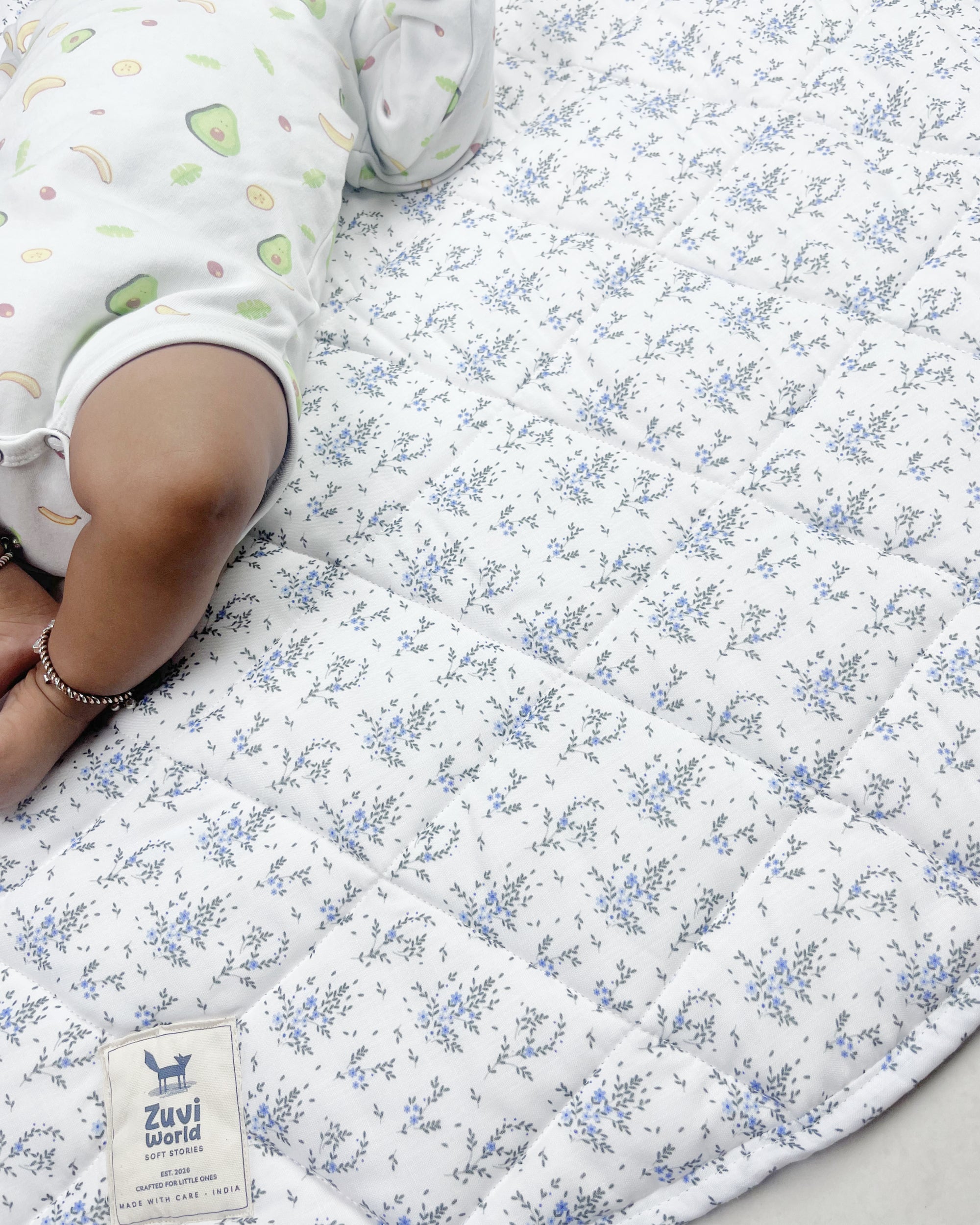 Blue Meadow Play Mat