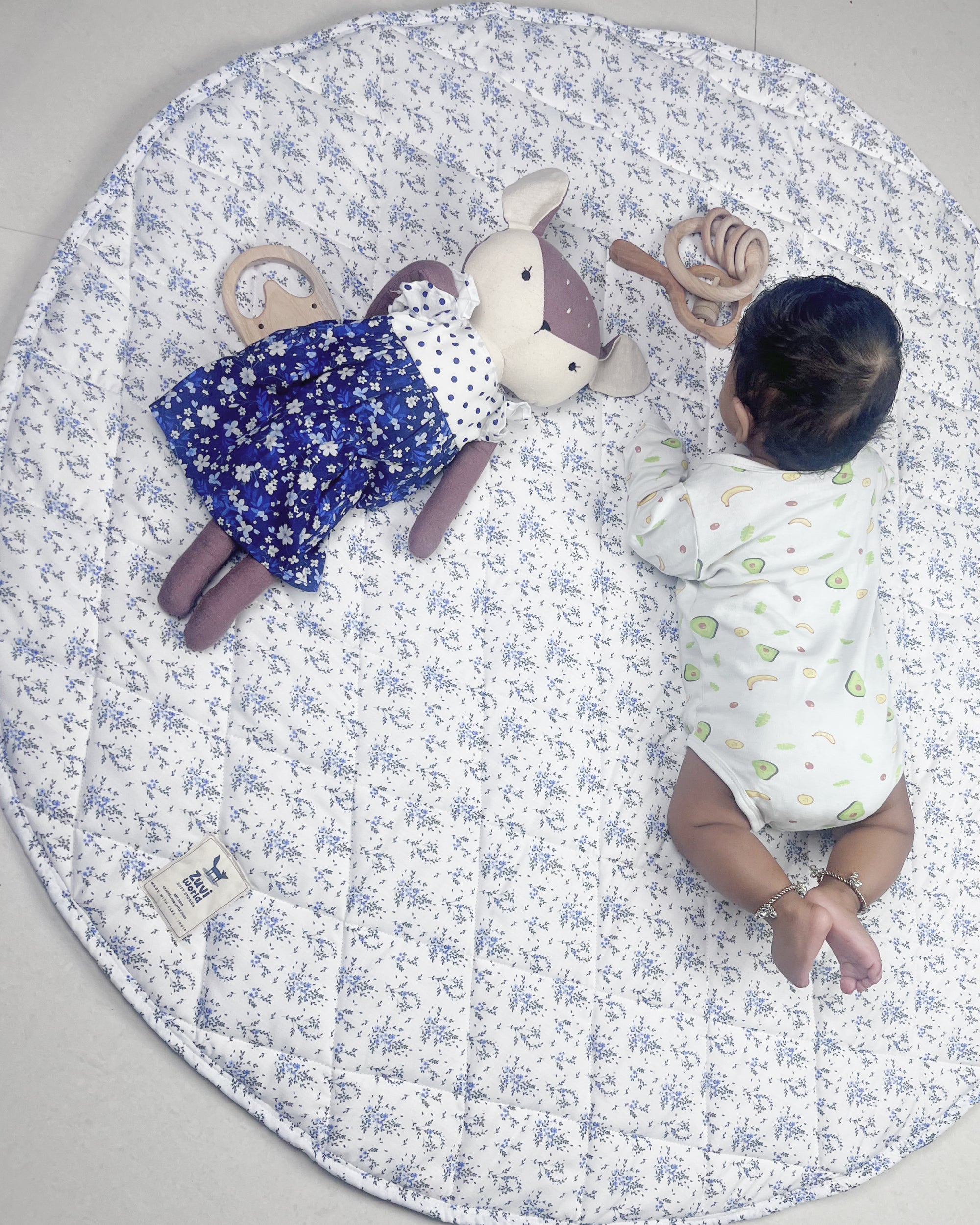 Blue Meadow Play Mat