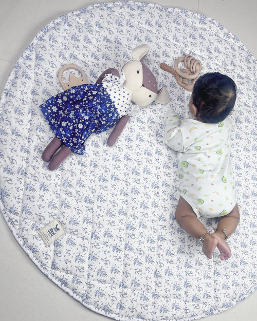 Blue Meadow Play Mat